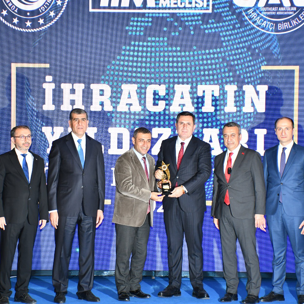 As Tiryaki Agro, Dia Bakliyat, and Arasa Gıda, we won 3 awards at ''GAİB’s Stars of Exports Awards,'' which aim to award the top 100 exporters with the highest figure of exports
in 2020.